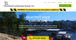 Desktop Screenshot of heartlandlandscape.com